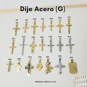 DIJE ACERO (G)