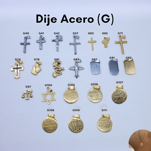 DIJE ACERO (G) - Imagen 2