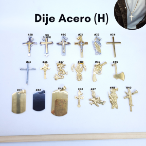 DIJE ACERO (H)