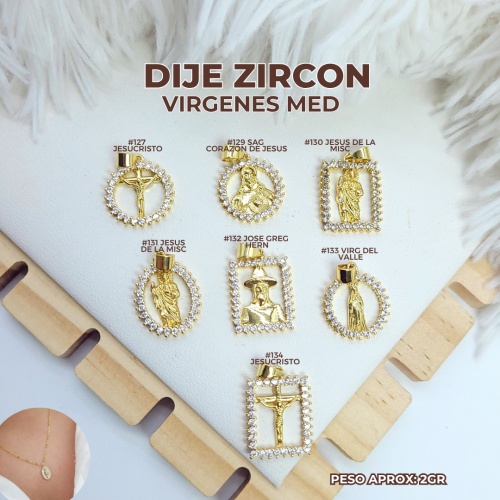 DIJES ZIRCON VIRGENES MED - Imagen 7