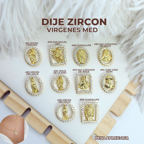 DIJES ZIRCON VIRGENES MED - Imagen 4