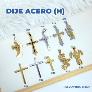 DIJE ACERO (H)