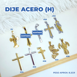 DIJE ACERO (H)