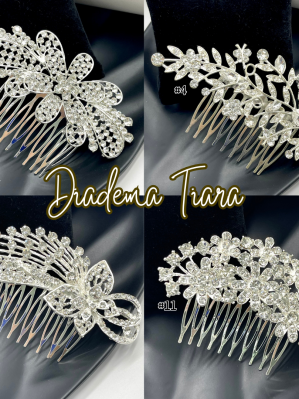 DIADEMA TIARA- PRIMERA COMUNIÓN/BODA/BAUTIZO