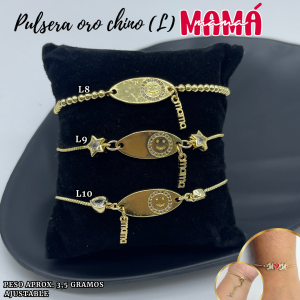 PULSERA ORO CHINO (L) MAMA