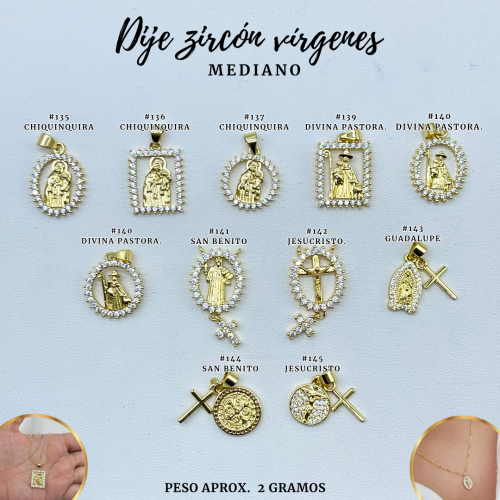 DIJES ZIRCON VIRGENES MED - Imagen 9
