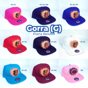 GORRAS (G) PLANA  BEISBOL