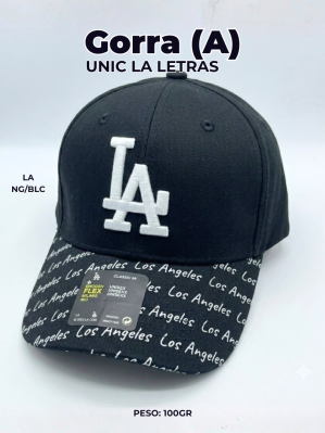 GORRA (A) UNIC. LA C/LETRAS