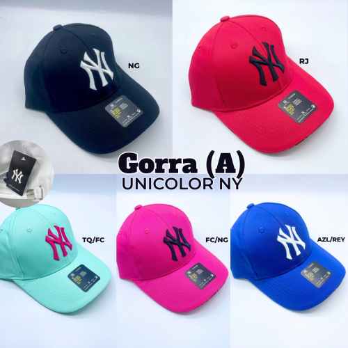 GORRA (A) UNICOLOR NY - Imagen 2