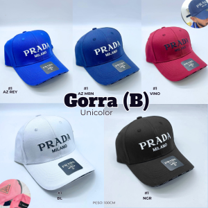 GORRA (B) UNICOLOR PRA