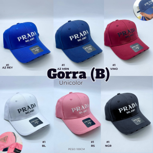 GORRA (B) UNICOLOR PRA