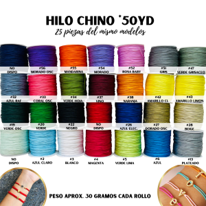 HILO CHINO ROLLO*50YD (PAQ)