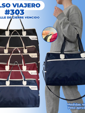 BOLSO VIAJERO #303