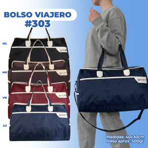 BOLSO VIAJERO #303