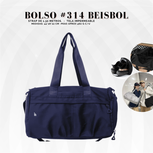 BOLSO #314 BEISBOL - Imagen 2