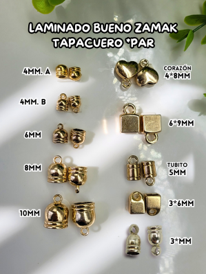 LAMINADO BUENO ZAMAK TAPACUERO *PAR