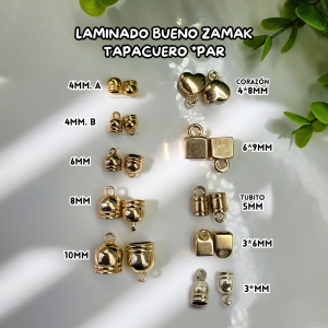 LAMINADO BUENO ZAMAK TAPACUERO *PAR