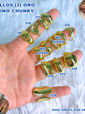 ANILLOS (J) ORO CHINO CHUNKY