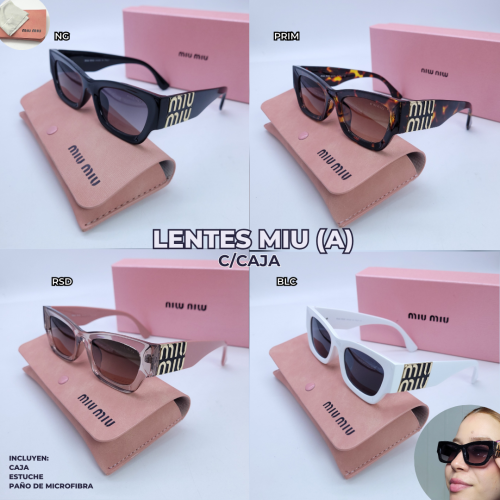 LENTES MIU (A) C/CAJA