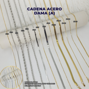 CADENAS ACERO DAMA (A)