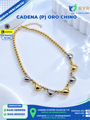 CADENA (P) ORO CHINO