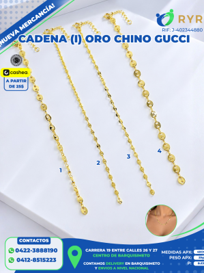 CADENA ORO CHINO (I) GUC