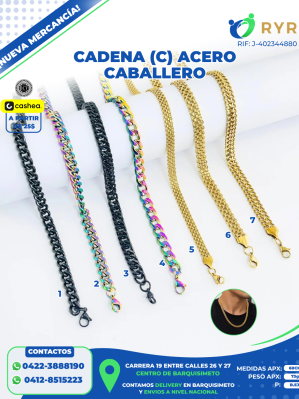 CADENA (C) ACERO CABALLERO