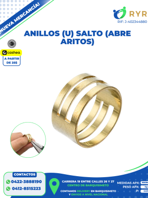 ANILLOS (U) SALTO (ABRE ARITOS)