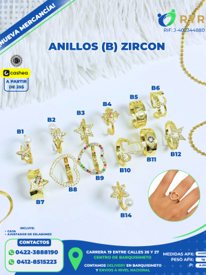 ANILLOS (B) ZIRCON