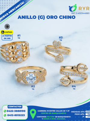 ANILLO (G) ORO CHINO