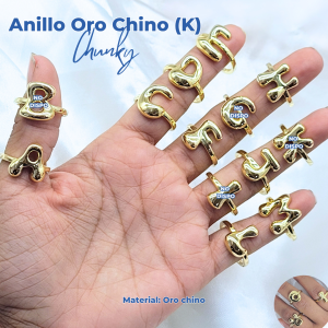 ANILLO ORO CHINO (K) CHUNKY