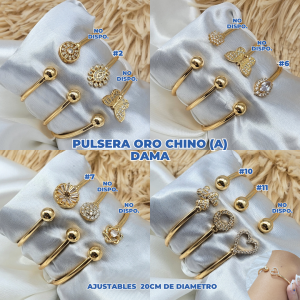 PULSERA ORO CHINO (A) DAMA