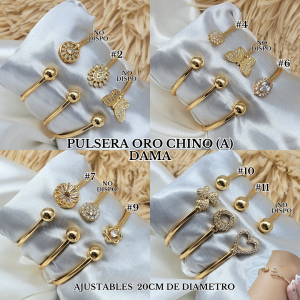 PULSERA ORO CHINO (A) DAMA