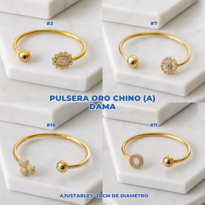 PULSERA ORO CHINO (A) DAMA