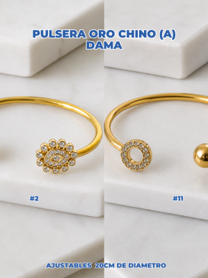 PULSERA ORO CHINO (A) DAMA