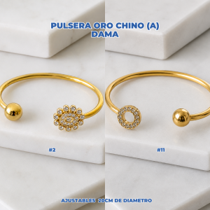 PULSERA ORO CHINO (A) DAMA