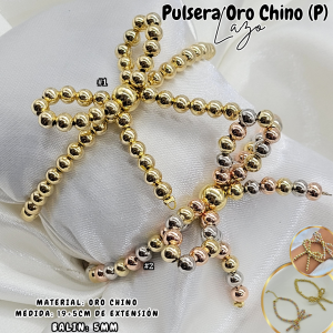 PULSERA ORO CHINO (P) LAZO