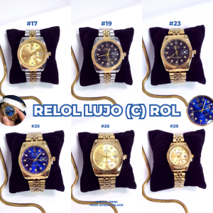 RELOJ LUJO (C) ROL.