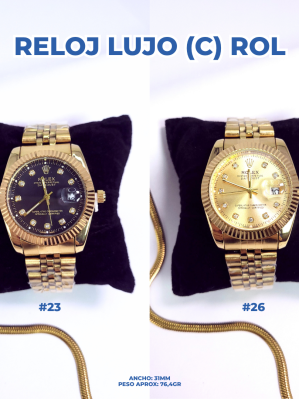 RELOJ LUJO (C) ROL.