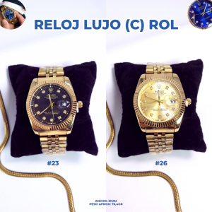 RELOJ LUJO (C) ROL.