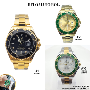 RELOJ LUJO (C) ROL.