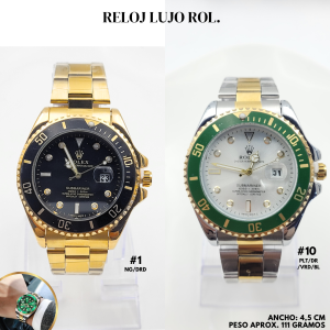 RELOJ LUJO (C) ROL.