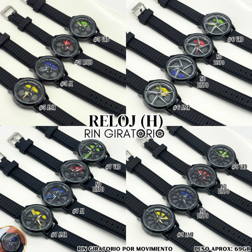RELOJ (H) RIN GIRATORIO - Imagen 2