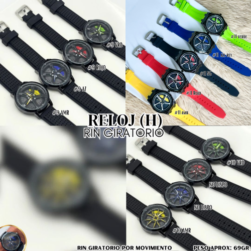 RELOJ (H) RIN GIRATORIO - Imagen 3
