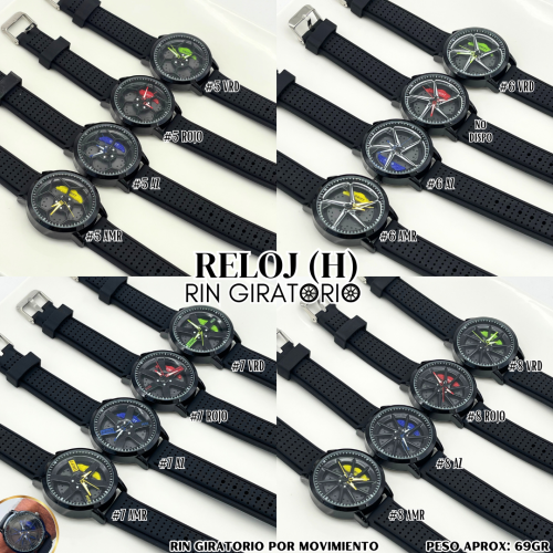 RELOJ (H) RIN GIRATORIO - Imagen 2