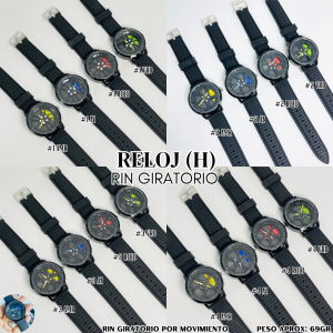 RELOJ (H) RIN GIRATORIO