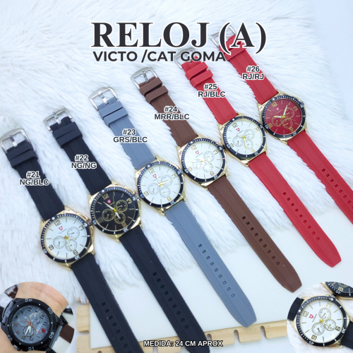 RELOJ (A) VICTO/CAT GOMA - Imagen 4
