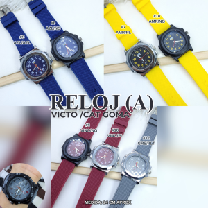 RELOJ (A) VICTO/CAT GOMA