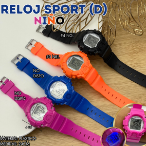 RELOJ SPORT (D) NIÑO