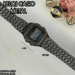 RELOJ CASIO METAL